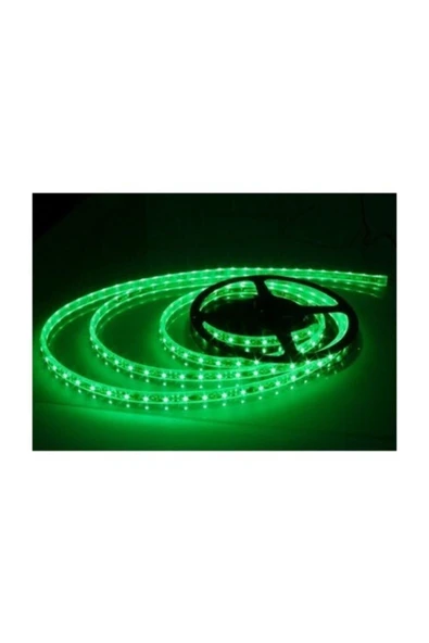 5 Metre On Çip Şerit Led Iç Mekan Yeşil Işık ürün görseli 1