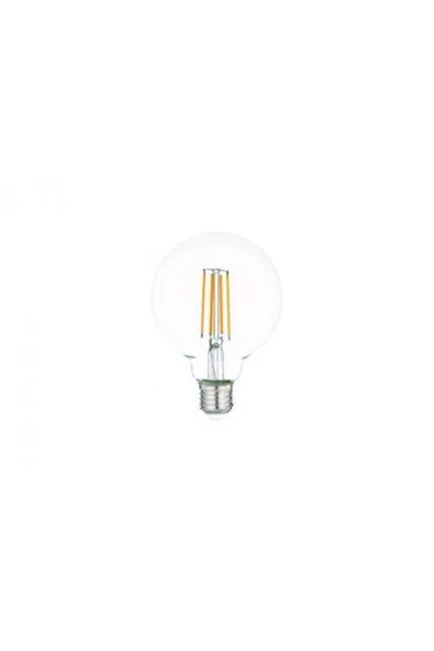 6 Watt Rustik Led Ampul G95 Glop 3200k Gün Işığı ürün görseli 1