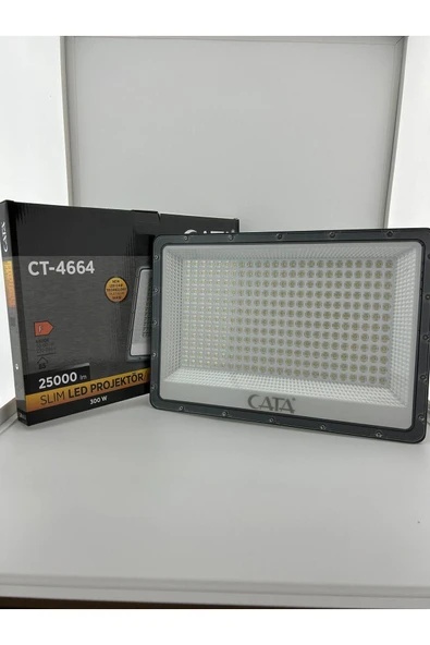300W SLİM LED PROJEKTÖR(BEYAZ) ürün görseli 1