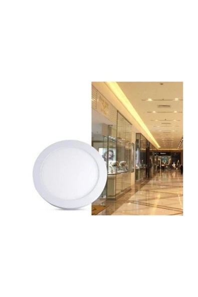 Ct-5271 24 Watt Sıva Üstü Panel Led Armatür Beyaz Işık ürün görseli 1