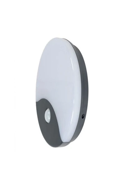 Ct-7092 12w Sensörlü Ledli Bahçe Armatürü 4000k Ilık Beyaz Sıva Üstü ürün görseli 1