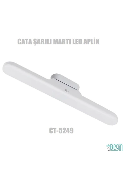 Hightek 3w Martı Şarjlı Ledli Aplik - 3 Renk ürün görseli 1