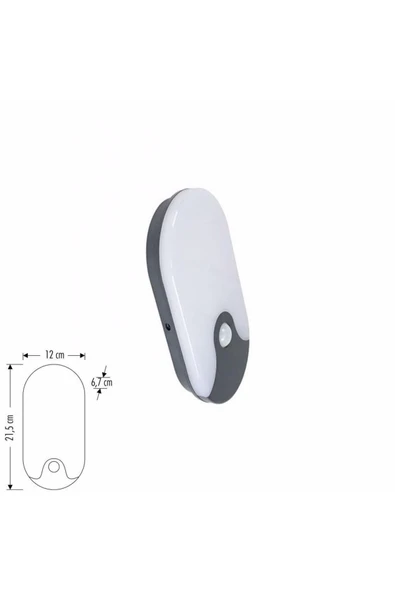 12w Sensörlü Dekoratif Led Aplik Ct-7093 - Resim 2