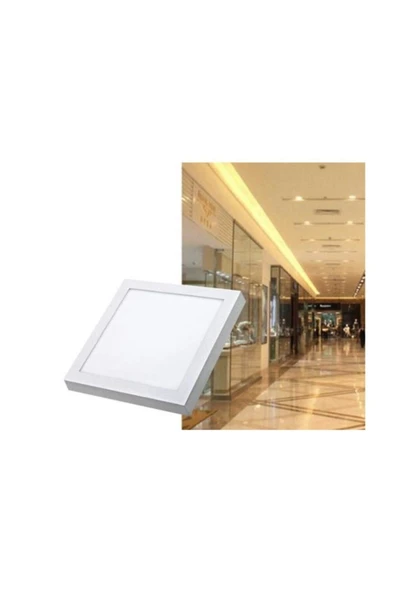 18w Sıva Üstü Kare Led Panel Armatür Ct-5234 - Beyaz Işık ürün görseli 1