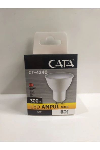 5 Watt Led Ampul (gu10) Beyaz Işık - Resim 2