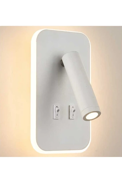 CT-5253 Tuvalu Led Beyaz Kasa Aplik 13W Günışığı ürün görseli 1