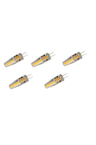 5 Adet 4 W G4 12 Volt Led Kapsül Ampul Ct-4252 Günışığı ürün görseli 1