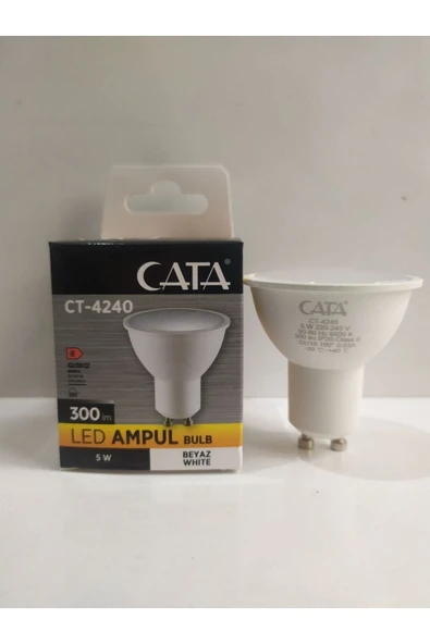 5 Watt Led Ampul (gu10) Beyaz Işık ürün görseli 1