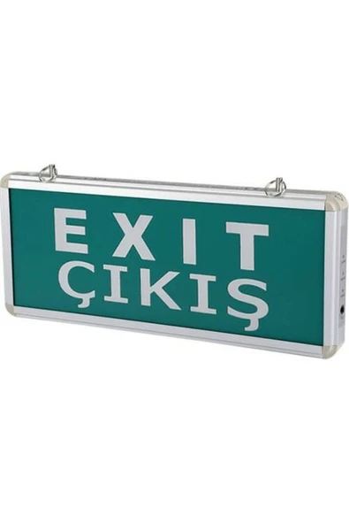 Ct-9175 Ledli Işıklı Acil Çıkış / Exit Yönlendirme Levhası ürün görseli 1