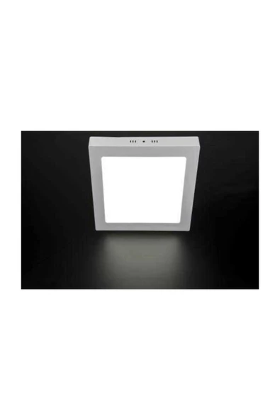 Damla Led Camlı Armatür 18 Watt Ct-5234 (kare) Beyaz Işık ürün görseli 1