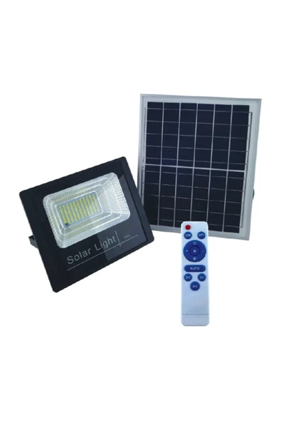 Ct-4648 Kumandalı Solar Led Projektör 100w Beyaz Işık ürün görseli 1