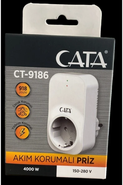 Akım Korumalı Priz Ct-9186 - Resim 2