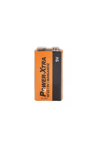 Power-xtra 9v Pil - 6f22 ürün görseli 1