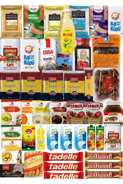 Çaykur  Ramazan paketi kumanya yardım gıda erzak kolisi ürün görseli 1