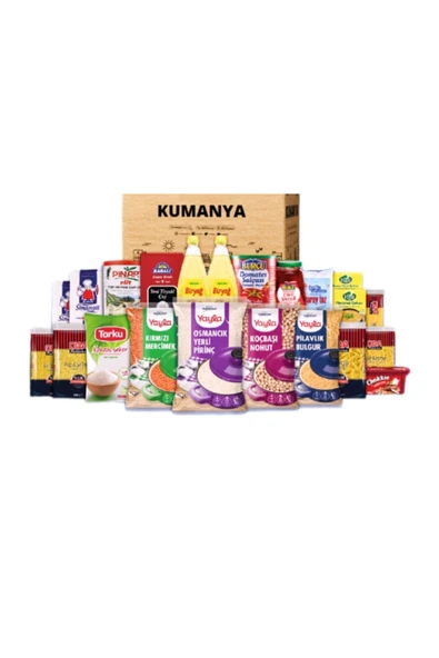 Yayla  Ramazan paketi kumanya yardım gıda erzak kolisi ürün görseli 1