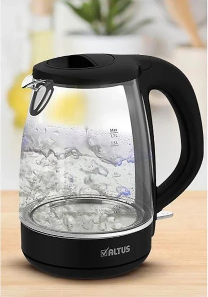 Altus AL 4064 C 2200 W 1.7 lt Cam Kettle ürün görseli 1