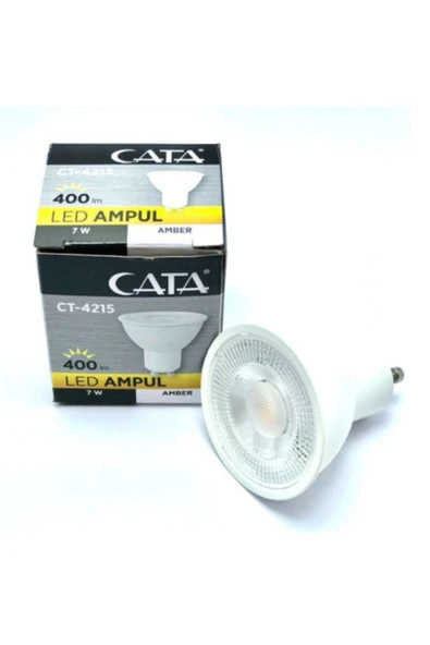 7w Led Ampul (gu-10) (amber) ürün görseli 1
