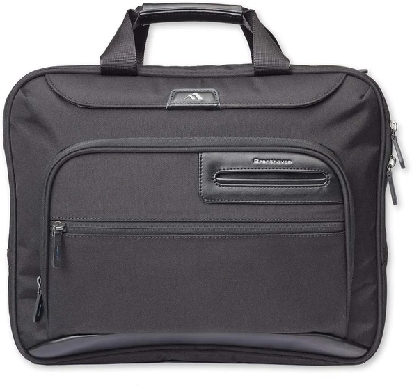Brenthaven Elliot Deluxe Brief Orjinal Laptop Çantası Siyah ürün görseli 1