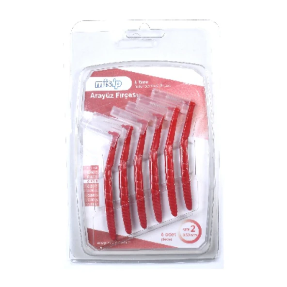 MİSİP ARAYÜZ FIRÇASI 0.50 L TİPİ KIRMIZI ürün görseli 1