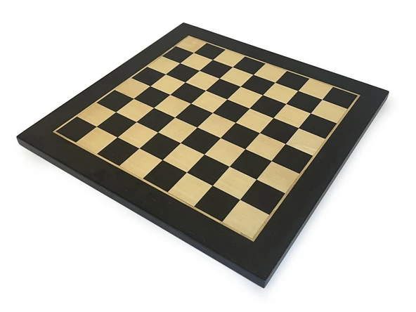 El Yapımı Ahşap Satranç Tablası Siyah 50x50cm ürün görseli 1