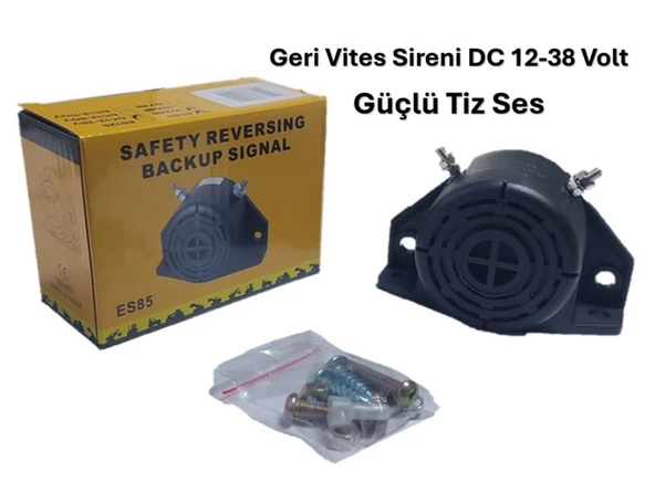 Geri Vites Sireni Ditdit 102-115db Tiz Ses Dc12-36 Volt ürün görseli 1