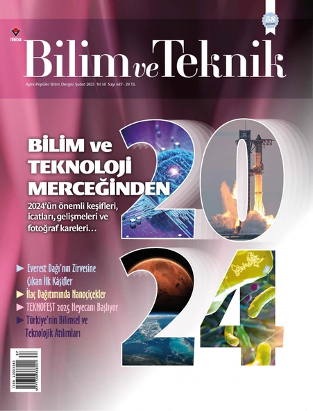 Bilim ve Teknik Dergi Şubat 2025 ürün görseli 1