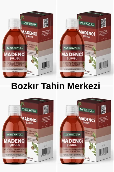 Bozkır Tahin Merkezi Tabib Natura Madenci Şurubu 230 Gr X 4 adet ürün görseli 1