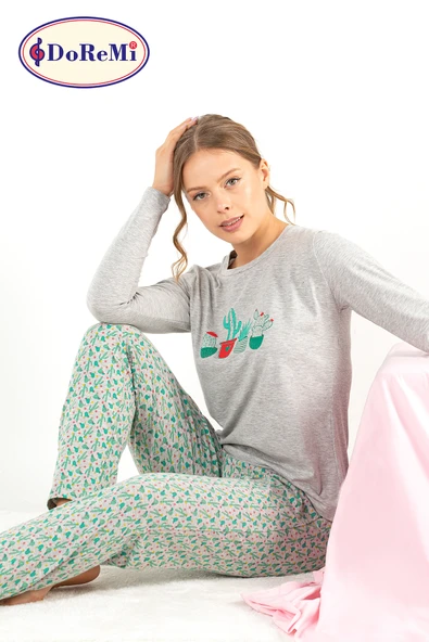 DoReMi Bayan Pijama Takımı ürün görseli 1