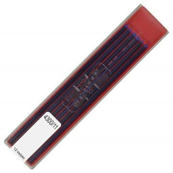 KOHINOOR COLOURED LEADS 2.0-120 BLUE 4300-011004PK ürün görseli 1
