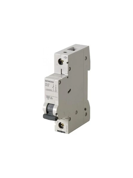 Siemens - 1P 10A 6kA C Serisi Monofaze Anahtarlı Otomatik Sigorta 5SL6110-7YA ürün görseli 1