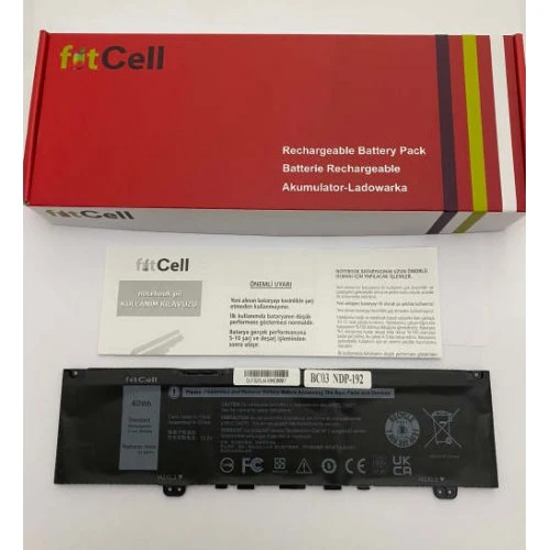 Fitcell Dell P83G002 P83G001 Notebook Batarya - Pil ürün görseli 1