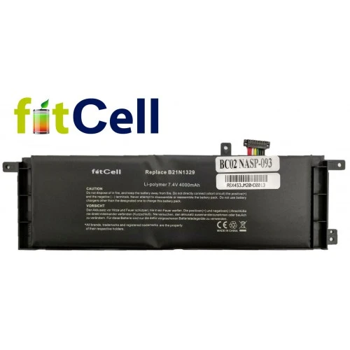 Fitcell Asus  X553MA-SX376B X553MA-SX527B Notebook Batarya - Pil ürün görseli 1