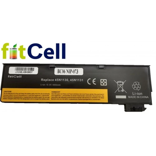 Fitcell Lenovo 45N1128 , 45N1125 Notebook Batarya - Pil ürün görseli 1