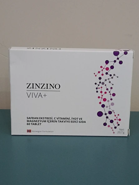 Zinzino Viva+ Doğal Noottropik Safran Gıda Takviyesi ürün görseli 1