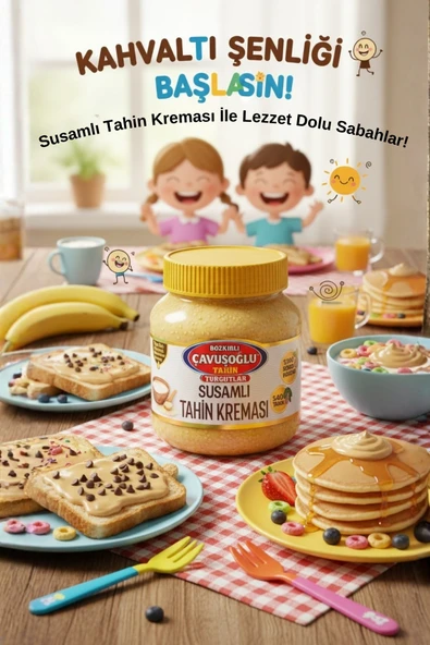 Çavuşoğlu Susamlı Tahin Kreması 330 gr - Resim 2