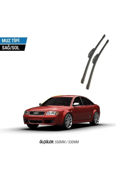 Velonova AUDİ A6 AVANT 1994-2001 2'li Ön Cam Sileceği Sağ Sol Silecek Takımı Muz Silecek ürün görseli 1