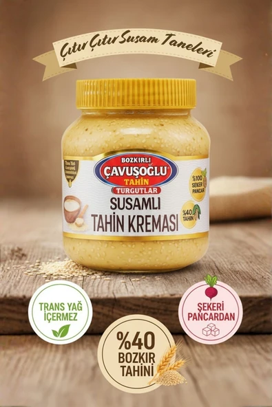 Çavuşoğlu Susamlı Tahin Kreması 330 gr ürün görseli 1