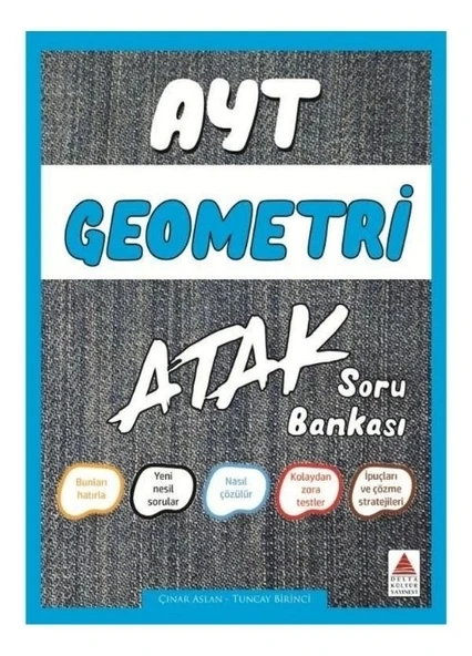 DELTA AYT GEOMERİ SORU BANKASI ürün görseli 1