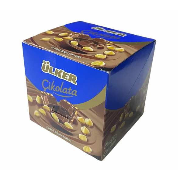 Ülker Kare Fındıklı Çikolata 60 gr 6 Adet ürün görseli 1