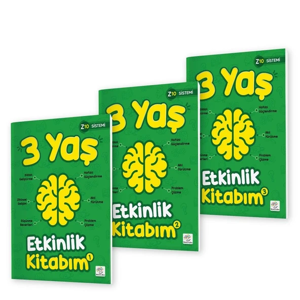 3 Yaş Etkinlik Kitabım Seti ürün görseli 1