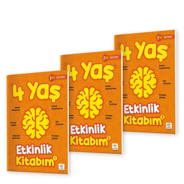 4 Yaş Etkinlik Kitabım Seti ürün görseli 1