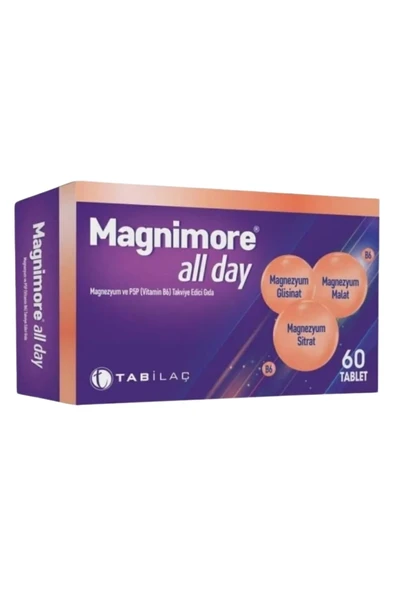 Magnimore All Day 60 Tablet ürün görseli 1