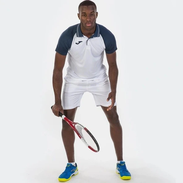 Joma Master Beyaz Bermuda Tenis Şortu 100186.200 - Resim 4