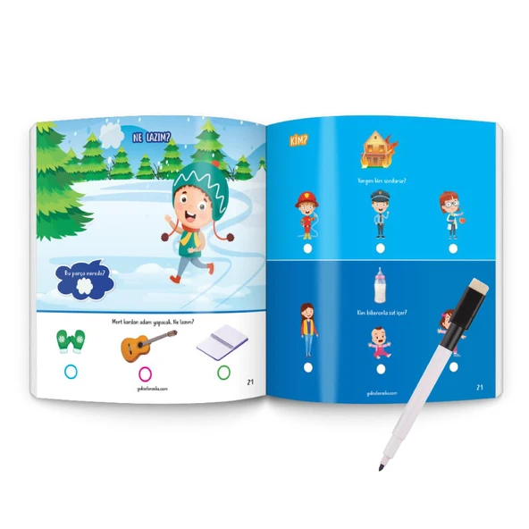 Konuşturan Kitap Serisi YAZ-SİL - Resim 4