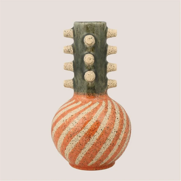 Vitale Seramik Küçük Antik Vazo 18*18*31 cm ürün görseli 1