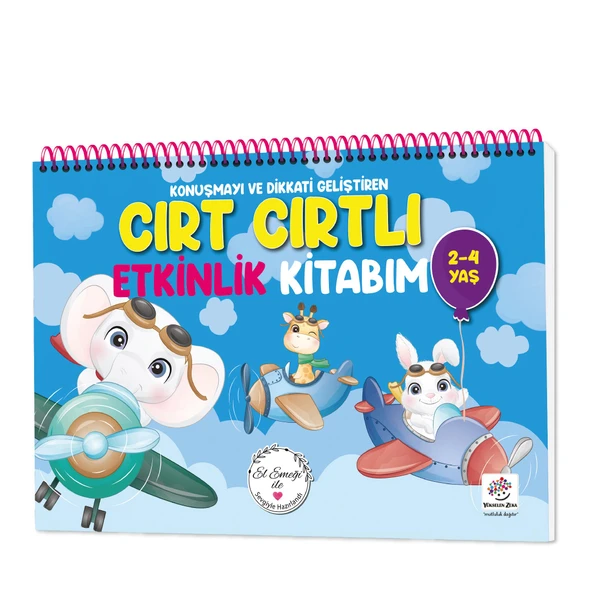 Cırt Cırtlı Etkinlik Kitabım 2-4 yaş ürün görseli 1