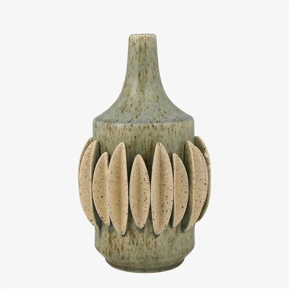 Vitale Seramik Yeşil Summer Vazo 20*20*33 cm ürün görseli 1