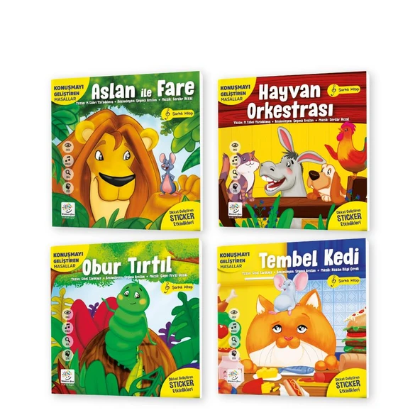 Konuşmayı Geliştiren Şarkılı Masallar Serisi ürün görseli 1