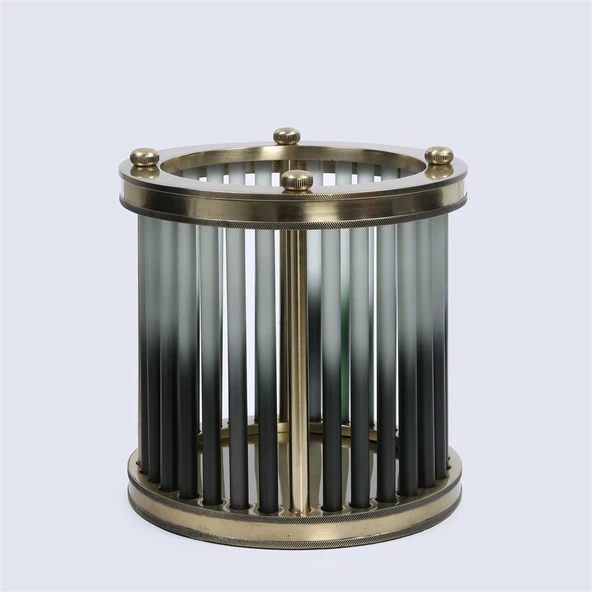 Vitale Cam Metal Mumluk 23*23*23 cm ürün görseli 1