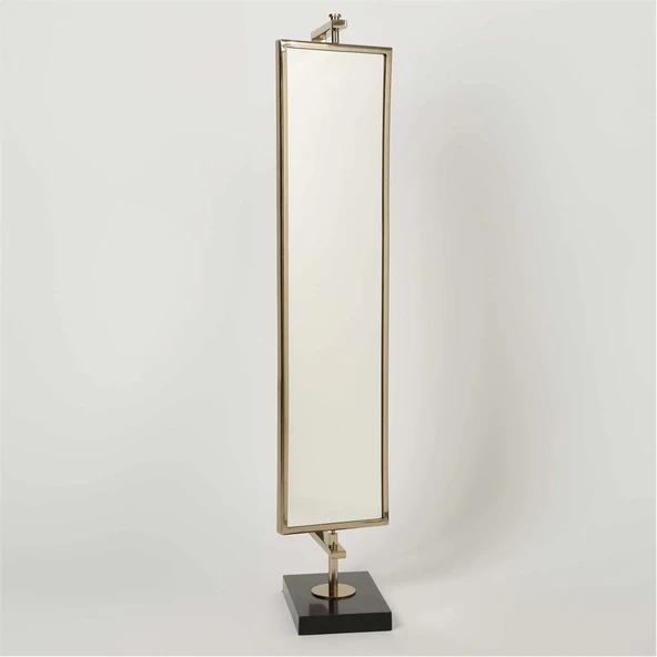 Vitale Mermer Metal Dikdörtgen Ayna 15*22*93 cm ürün görseli 1